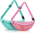Mesh Beach Bag for kids, Shell Bags for Beach, Fanny Pack Shell Bags for by Unknown