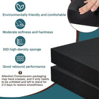 Frienda 2 Pack 5" x 24" x 24" Upholstery High Density Foam Cushion Replacement - Image 3