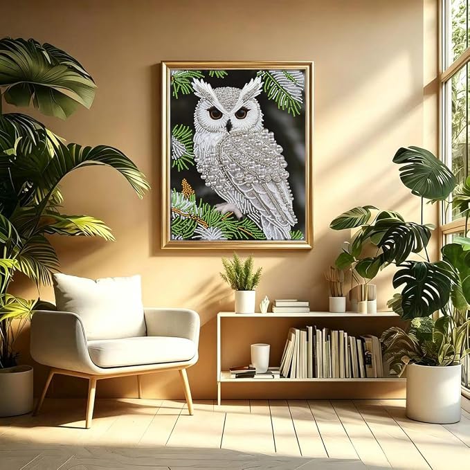 GEMFAMILY Owl Diamond Art Painting Kits - Image 4