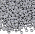 1000Pcs Pony Beads Bracelet 9mm Gray Plastic Barrel Pony Beads by Auvoua