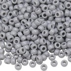 1000Pcs Pony Beads Bracelet 9mm Gray Plastic Barrel Pony Beads by Auvoua
