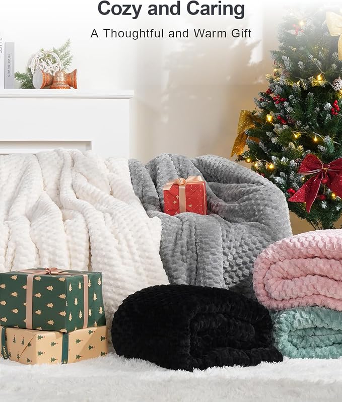 Super Fuzzy Soft Fleece Sherpa Weighted Blanket 15 lbs - Image 8