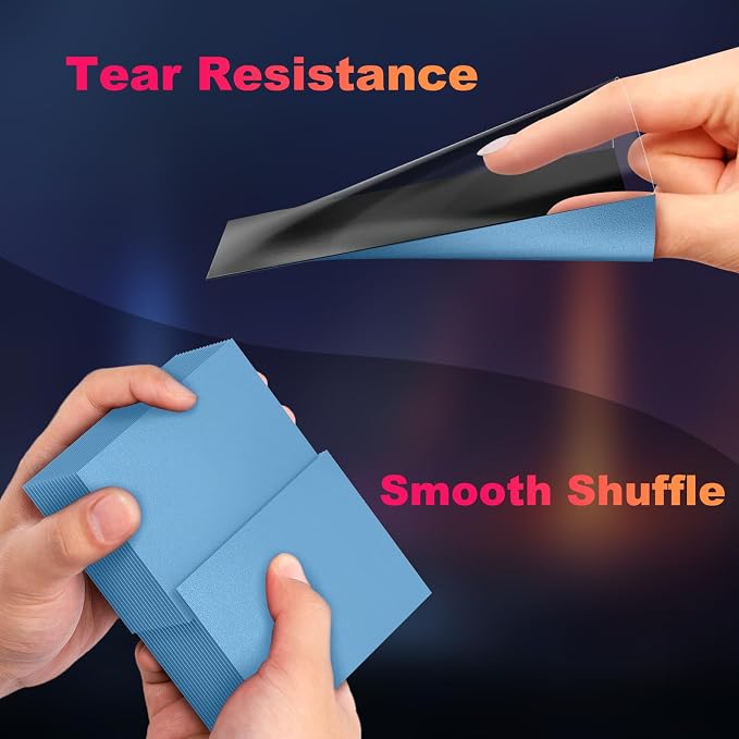 200 Pack Card Sleeves, Matte Dual Trading Card Sleeves - Image 5