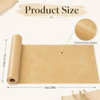 Vintage Parchment Bulletin Board Roll Non-Woven Fabric Poster | Back to School - Image 2