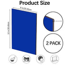 Translucent Blue Acrylic Sheets 8 * 12 inch 1/8" Thick Red Transparent Cast - Image 2