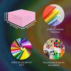 FabricLA Acrylic Felt Sheets for Crafts - Image 3