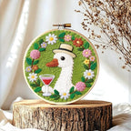INFUNLY Goose Wreath Punch Needle Kit - Image 6