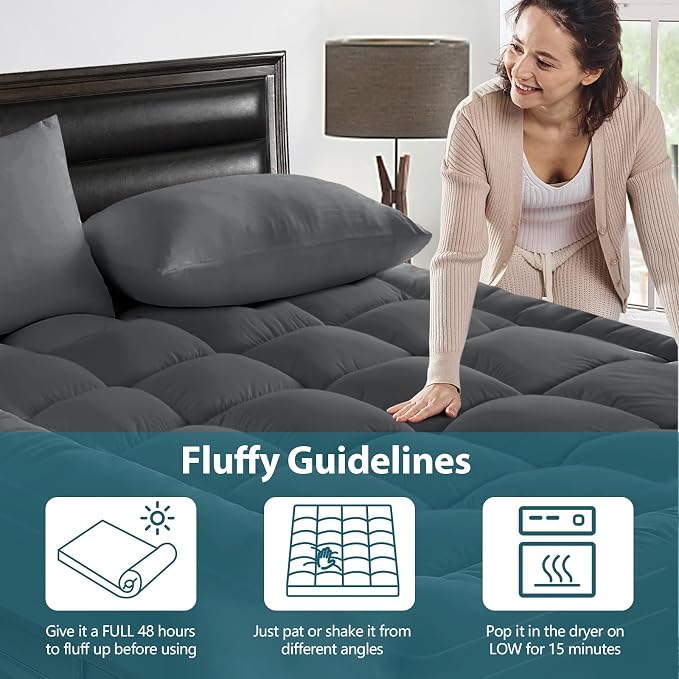 CYMULA Mattress Topper Super Queen Size - Image 5