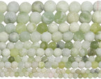 60pcs Natural Matte Grape Gemstone Beads，6mm Frosted Round Loose Stone Beads - Image 5