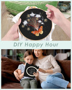 ERKOON 5 Sets Embroidery Kit for Beginners - Image 5