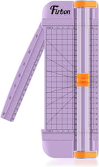 Firbon Purple A5 Paper Cutter, Straight Small Paper Trimmer by Firbon