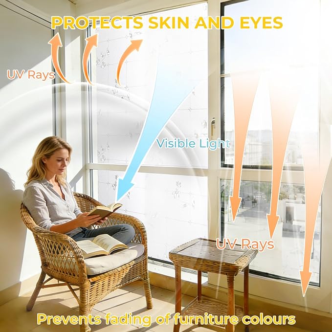 OHTMERU Window Privacy Film Decorative - Image 4
