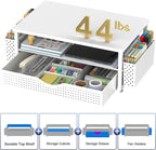 Spacrea Desk Organizer and Accessories, Computer Monitor Stand Riser - Image 4
