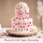 96 Pcs Natural Dried Pressed Edible Flowers - Image 3