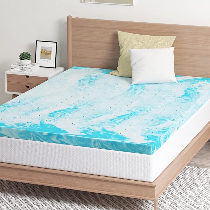 EGO Topper 4 Inch King Memory Foam Mattress Topper, Gel Foam Mattress Topper - Image 7