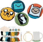 Siqinam Adventure-Time Punch Needle Kit-4 Pack Adventure Crochet Series Themed - Image 4