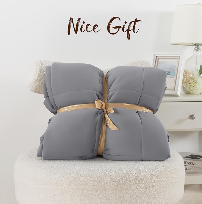 MASVIS Cooling Blankets for Hot Sleepers, Luxury Lightweight Cozy Soft Throw - Image 8
