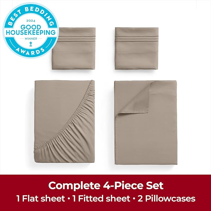 Mellanni Extra Deep King Sheets - Image 4