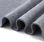 HaoFeijh Grey Felt Fabric 72 * 36 Inch Wide 1.6mm, Fabric Sheets Soft Woven by HaoFeiJH