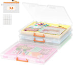Lifewit 4 Pcs Board Game Storage Boxes, 12.2x10.6'' Paper Container by Lifewit