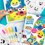 Crayola Baby Shark Color Wonder Pages, Mess Free Coloring - Image 6