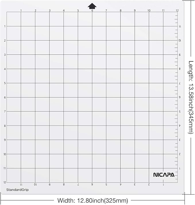 StandardGrip Cutting Mat for Silhouette Cameo 4/3/2/1 Standard Adhesive Sticky - Image 6