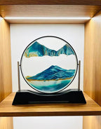 3D Moving Sand Art Glass Ornament, Stress Relief Desk Decor Gift - Image 4