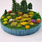 140Pcs DIY Miniature Colorful Flower Cluster Self Adhesive Flower Vegetation - Image 4