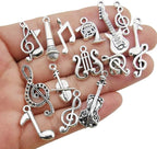 Youdiyla 70pcs Musical Symbol Charms Collection, BULK Music Notes Elements - Image 2