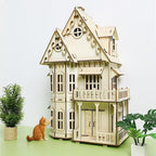 3D House Jigsaw Puzzle Model Kit - Image 4
