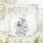 120 PCS Pastel Watercolor Nature Floral Botanical Stickers - Image 5