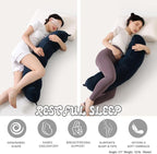 Peallow – Long Round Body Pillow - Image 5
