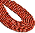 ICAI 4x6mm Natural Rondelle Beads – Loose Gemstone Spacers by CAI+YI+MING