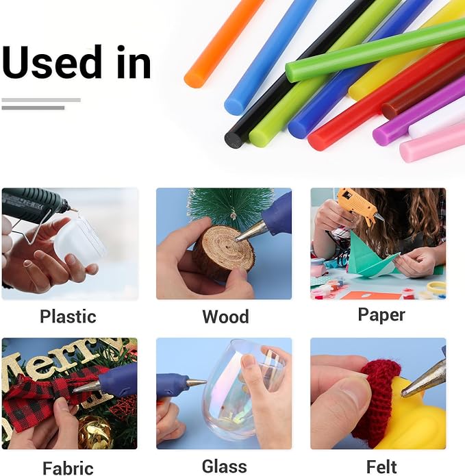 ENPOINT Colored Hot Glue Sticks, Sealing Wax Sticks - Image 4