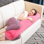 1 MIDDLE ONE Bolster Pillow for Bed, Long Round Body Pillow for Adults - Image 4