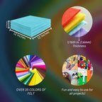 FabricLA Acrylic Felt Sheets for Crafts - Image 3
