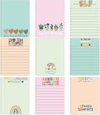 SLP Day Appreciation Sticky Notes Gifts, 9 Pack Speech Language Pathologist by Lovarywow