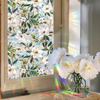 Floral Stained Glass Window Privacy Film, Retro Decorative Rainbow Window - Image 5