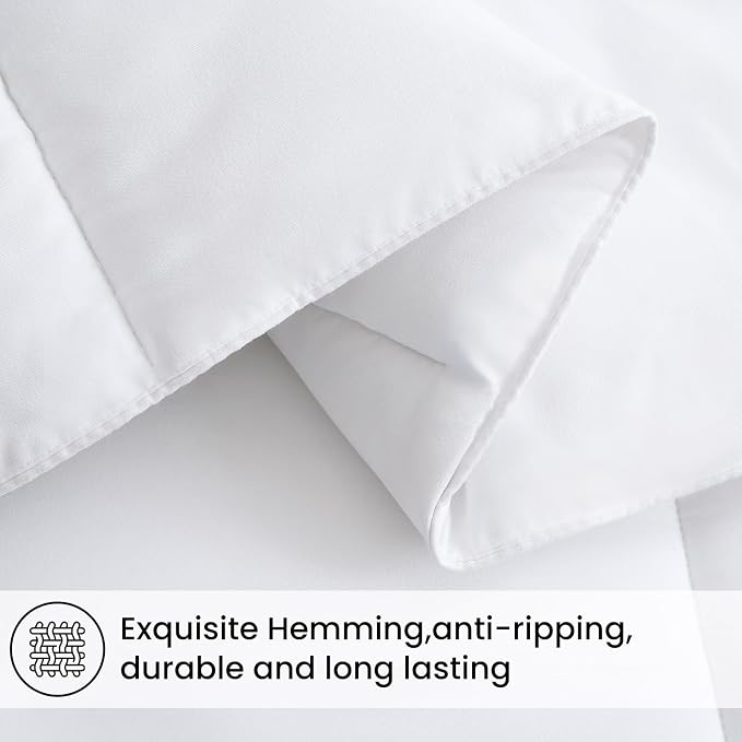 COHOME Oversized Queen Size Comforter, All-Season Quilted Down Alternative - Image 6