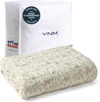YnM 10lbs Weighted Blanket for Adults, Linen Heavy Bed Throw Blanket by YNM