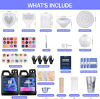 KISREL Epoxy Resin Kit for Beginners, Resin Kit - Image 2