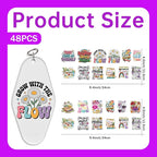 48PCS UV DTF Stickers Positive Quotes Sticker - Image 2