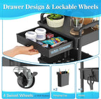 SUNALLY 3 Tier Rolling Cart - Image 3
