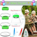 4Pack Green Bug Viewer with 5X Magnifier | Bug Jars - Image 8