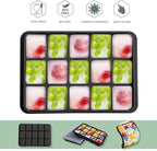 Tvmania Ice Cube Trays Set of 2, 15-Cube Silicone Molds - Image 4