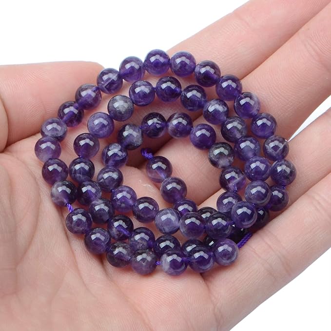 AD Beads Natural Gemstone Round Loose Beads 15" - Image 3