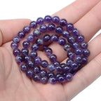 AD Beads Natural Gemstone Round Loose Beads 15" - Image 3