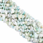 260pcs Natural Amazonite Crystal Beads Chips 5mm to 8mm Irregular Gemstone Beads by Ouubuuy