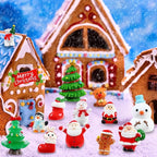 DIYDEC 32Pcs Christmas Miniature Figurines, Mini Resin Figurines to Hide Small - Image 4