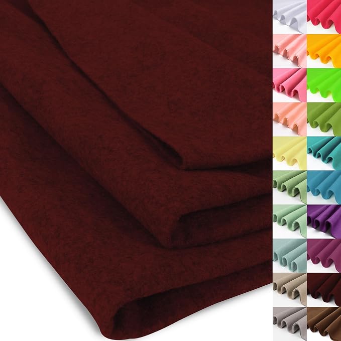 XSEINO Soft Felt Fabric, Large Single Piece, 36x108 Inch, 1.4mm Thick Deep by XSEINOiscreating%EF%BC%81